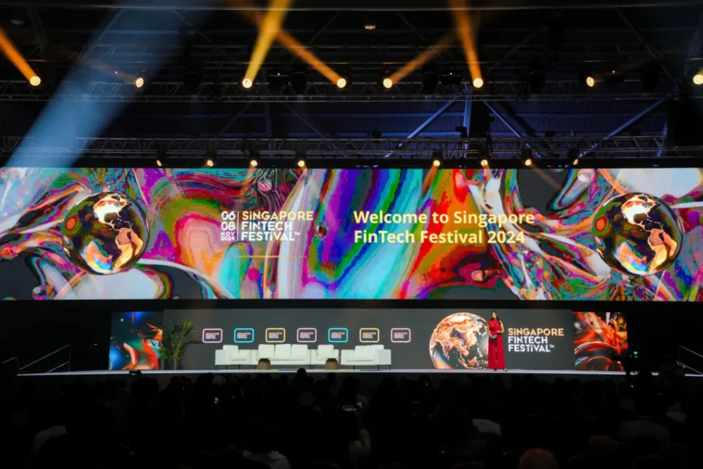 Singapore FinTech Festival 2024 stage